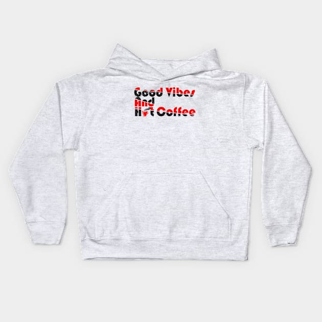 COFFEE Kids Hoodie by chakibium